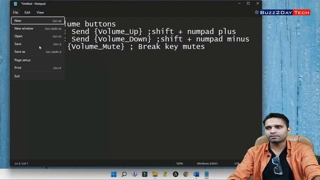 WOW! 🔥🔥 Adjust Volume with Normal Keyboard - साधारण कीबोर्ड को बना दिया मल्टीमीडिया कीबोर्ड смотреть онлайн