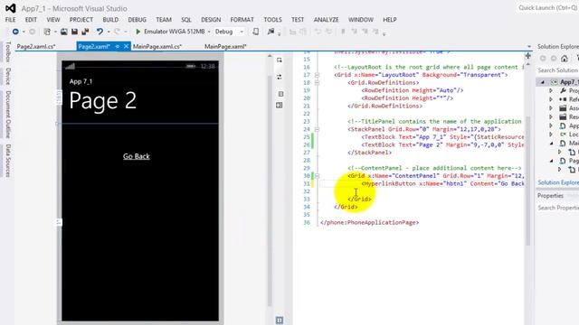 Tutorial for WP8 - 07-Navigation and Web Services for Windows Phone 8 App Development Using C# смотреть онлайн