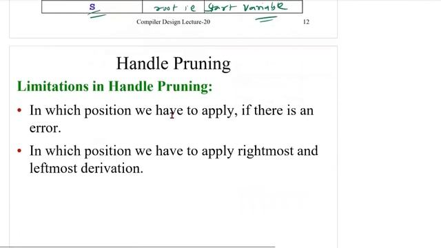 Compiler Design || Lecture- 20 || Bottom-Up Parsing-Introduction || Shift-Reduce (SR) Parser смотреть онлайн