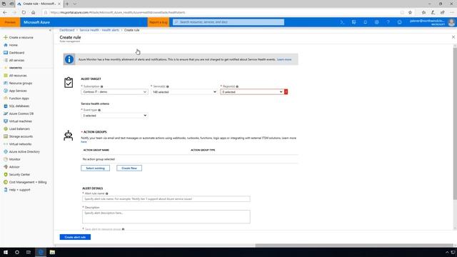 How to set up your first Azure Service Health alert смотреть онлайн