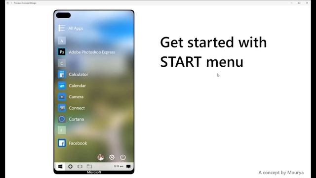 Windows Mobile Reboot Intro - Conept video смотреть онлайн