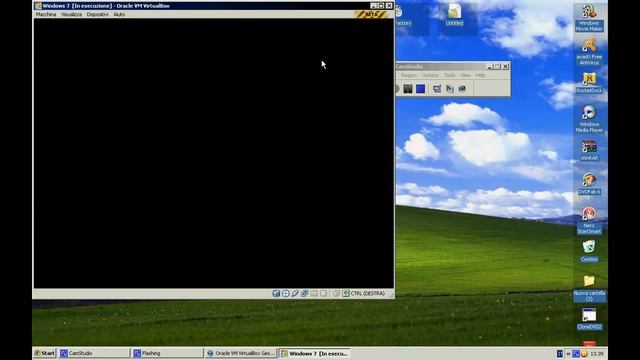 guida cone insallare windows 7 su windows xp tramite virtual box.mp4 смотреть онлайн
