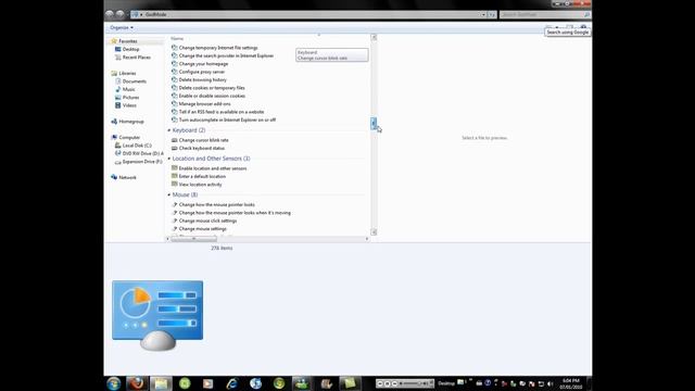 InfoUplink's Windows Godmode смотреть онлайн