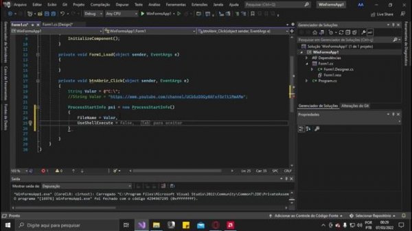 C# Process.Start() erro: System.ComponentModel.Win32Exception: