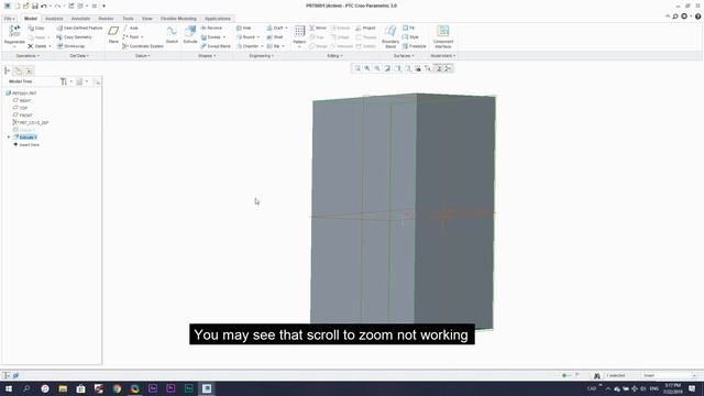 How to make scroll wheel zoom work in Windows 10 with Creo Parametric смотреть онлайн