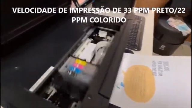 Epson WF-4820 com Cartucho Recarregável - WF-4820 with refillable cartridge смотреть онлайн