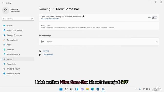 How to Disable XBox Game Bar & Game DVR di Windows 11 смотреть онлайн