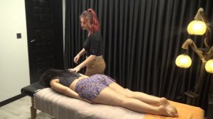 THIS LADY TINGLE IS SO RELAXING   CRACKS   ASMR head,face,ear,waist,hip,chest,foot,leg,belly massage