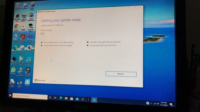 Updating from Windows 10 20H1 to 20H2! смотреть онлайн