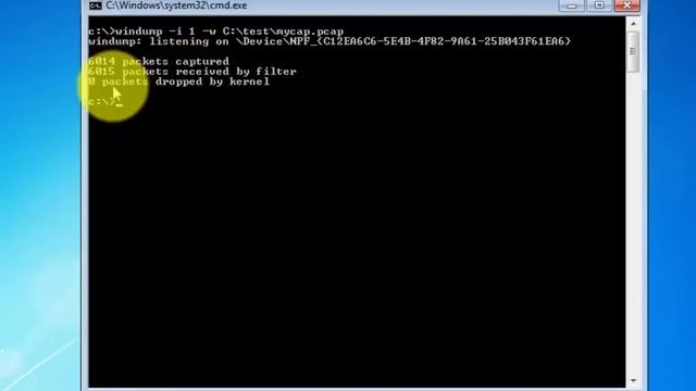 Module 1: WinDump смотреть онлайн