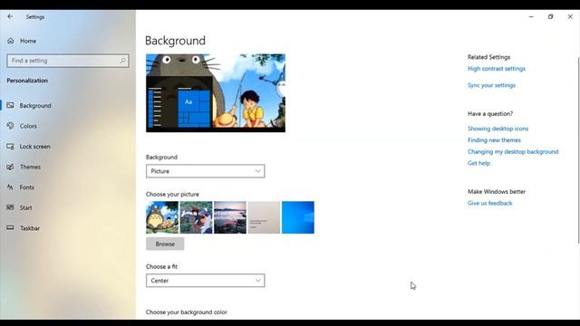 How to Change Desktop Background in Windows 10 смотреть онлайн