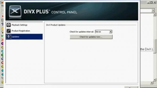 Installing DivX Codec for Recording with CamStudio