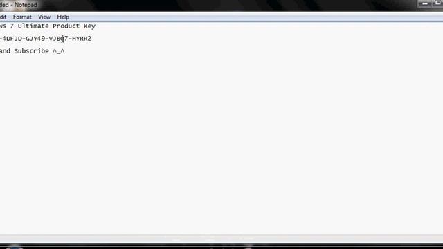 Windows 7 Ultimate Product Key смотреть онлайн