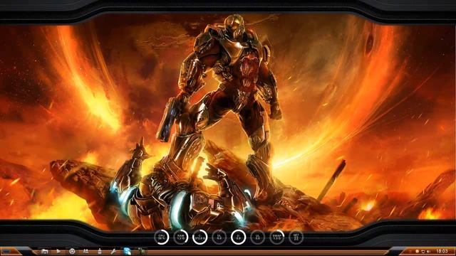 TEMA PARA WINDOWS 7 (ARMAGEDDON) смотреть онлайн