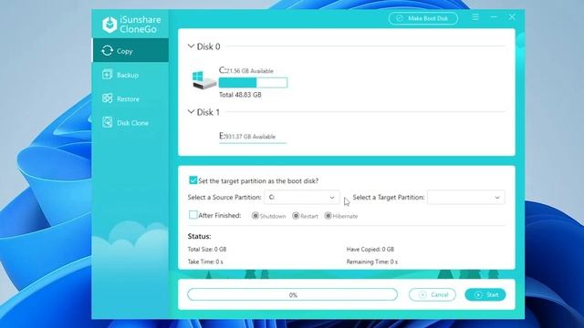 Transfer Windows to a New Hard Drive or SSD with iSunshare CloneGo смотреть онлайн