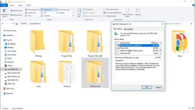 What is Windows.Old Folder and How To Delete It? | Free Upto 32GB Space смотреть онлайн