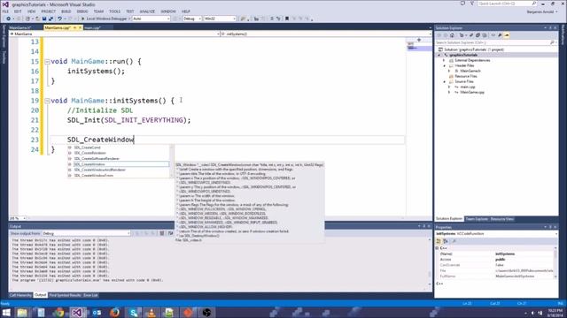 Advanced C++/Graphics Tutorial 2: Opening a window! смотреть онлайн