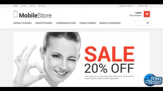 Download Mobile Store Responsive PrestaShop Theme by Hermes TM смотреть онлайн
