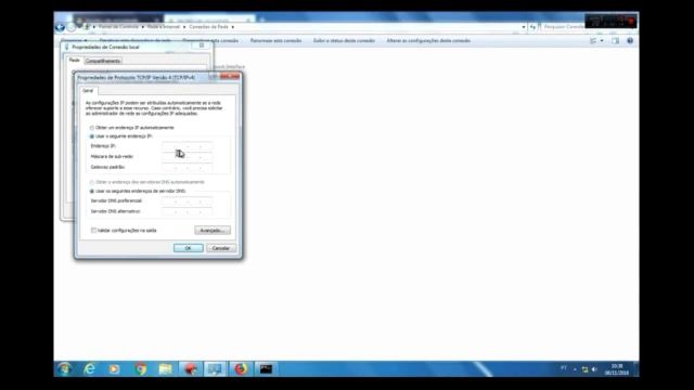 Erro ao conectar-se a internet no windows 7, "não tem uma configuração de IP válida" смотреть онлайн