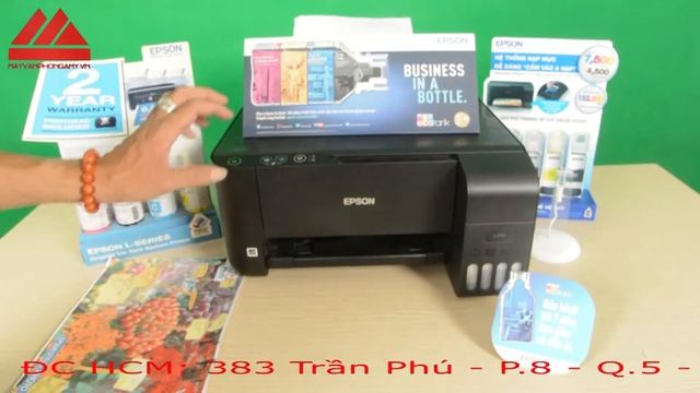 Hướng dẫn Clear đầu phun máy in EPSON dòng 4 số || Á MỸ смотреть онлайн
