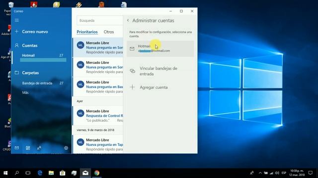 Como cerrar sesión de correo electrónico en windows 10 pro version final смотреть онлайн