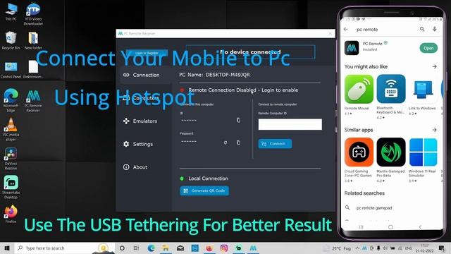 Control your computer remotely Using Monect Pc Remote смотреть онлайн