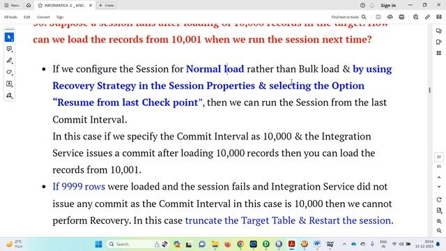 Informatica power Center or IICS(Session Level Properties) Interview Question and answers Q&A 9. смотреть онлайн