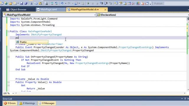 Periodic Update of UI and ViewModel using DispatcherTimer in MVVM-HD смотреть онлайн