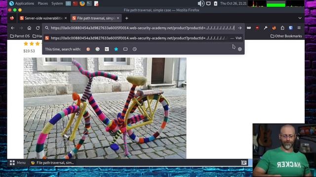 Path Traversal Lab Walkthrough using Browser Dev Tools- PortSwigger Web Security Academy Series смотреть онлайн