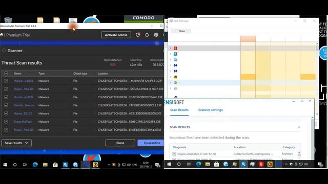 Bitdefender Free vs Comodo Internet Security Free with zero-day malware смотреть онлайн