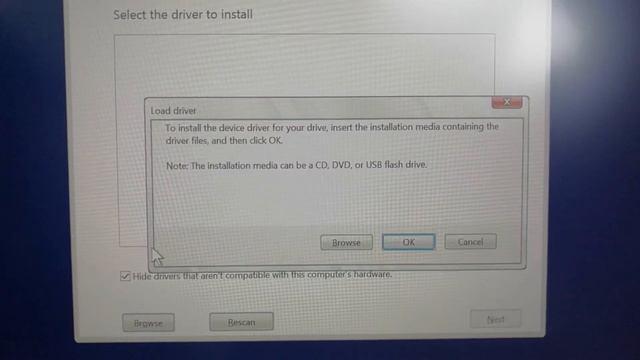 We couldn't find any drives To get a storage driver Click load driver смотреть онлайн