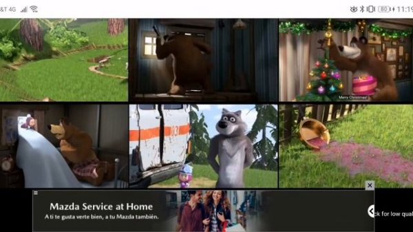 up to faster 6 parison to masha and the bear