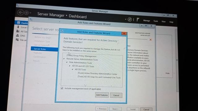 Add Roles in Windows Server 2012r2 (DNS,ADDS,DHCP) смотреть онлайн