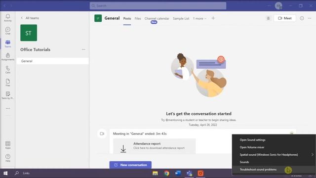 STOP Teams from Lowering the Volume of Other Applications смотреть онлайн
