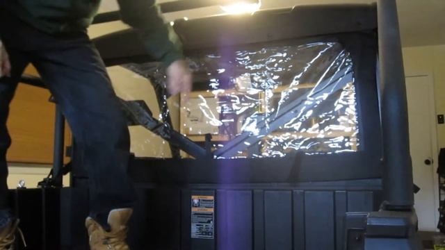 How to install a Sport Concept Mfg roll up vinyl rear window on a 2021 Polaris Ranger 1000 Premium смотреть онлайн