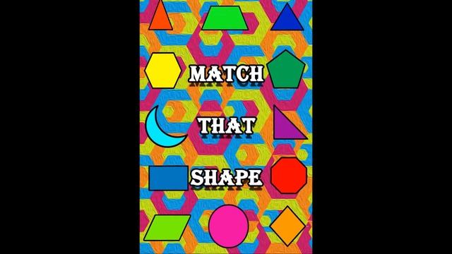 Match That Shape - Geometry Matching Memory Game Android App for Kids смотреть онлайн