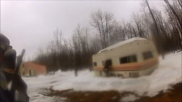 Bust a window liek a BAWS, paintball footage смотреть онлайн