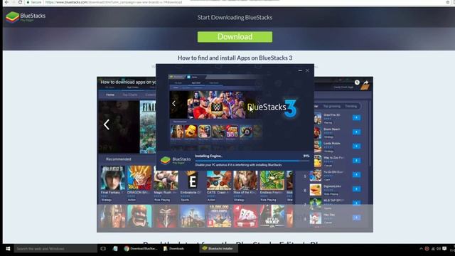 [Hindi] How to install bluestacks 3 on pc/laptop смотреть онлайн