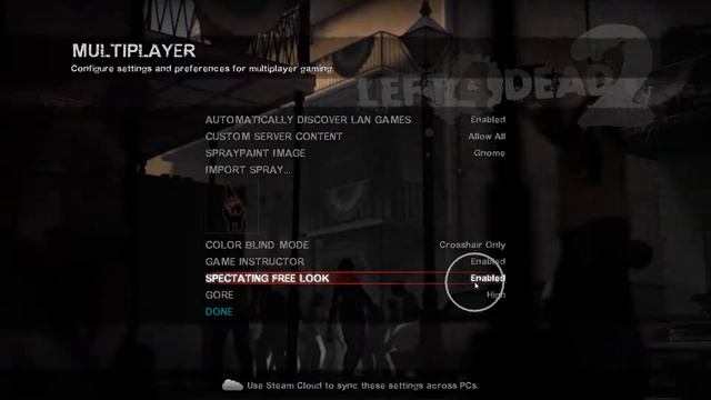 How To Disable Spectating Free Look In Left 4 Dead 2 смотреть онлайн