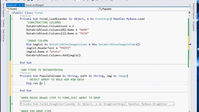VB.NET Drag and Drop Ep.03 : DataGridView - Drag Images and Show In ImageColumn With Text смотреть онлайн