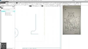 003 Компас-3D Процесс создания чертежа по картинке