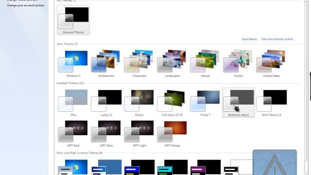 How to make windows 7 look cool (Theme) смотреть онлайн