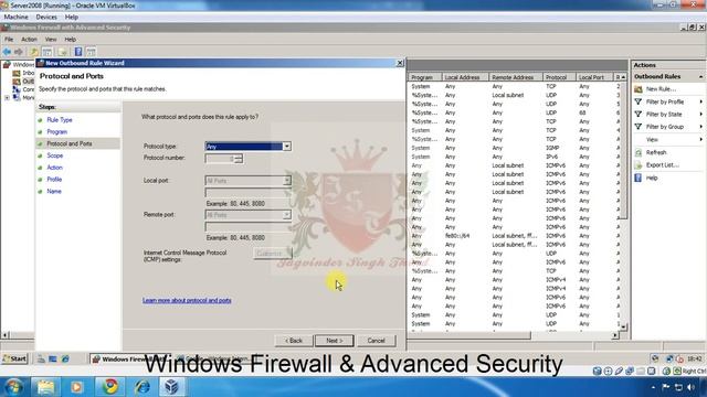 ✅ Block a program Application using Windows Firewall and Advanced Security in Server 2008 in hindi смотреть онлайн