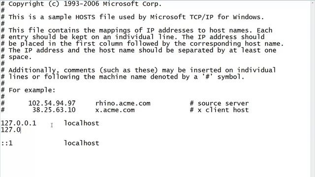 Windows Tutorial - How to Block Websites using the Hosts File смотреть онлайн