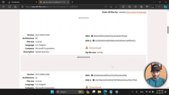 api-ms-win-crt-runtime -l1-1-0.dll is missing windows 11,10 ,8.1,7 | Solution смотреть онлайн