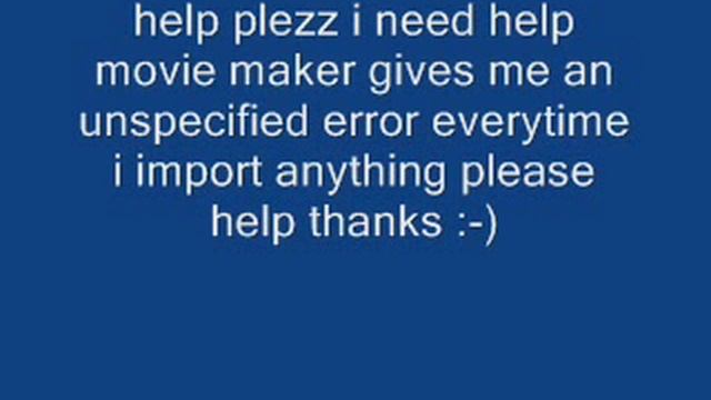 movie maker error смотреть онлайн
