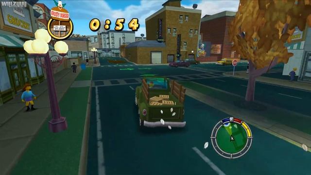 The Simpsons: Hit & Run - Level 2 - Bart (All Missions) смотреть онлайн