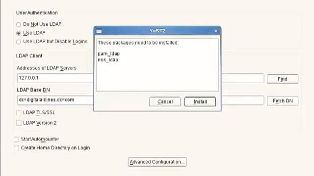 LDAP Server Installation and Configuring directory (OpenLDAP Linux) смотреть онлайн