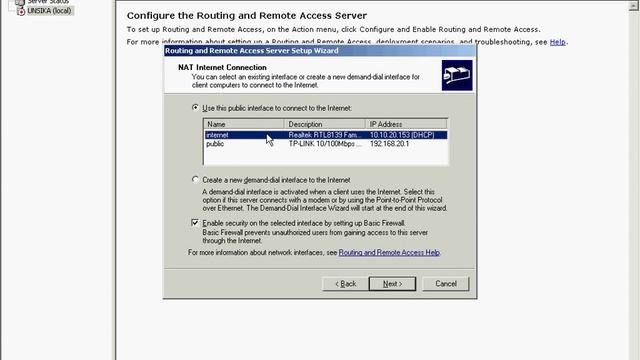 Pengaturan Routing Windows Server 2003.avi смотреть онлайн