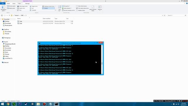 Tutorial: Basics of CMD and VBS Scripting: Part 1 смотреть онлайн